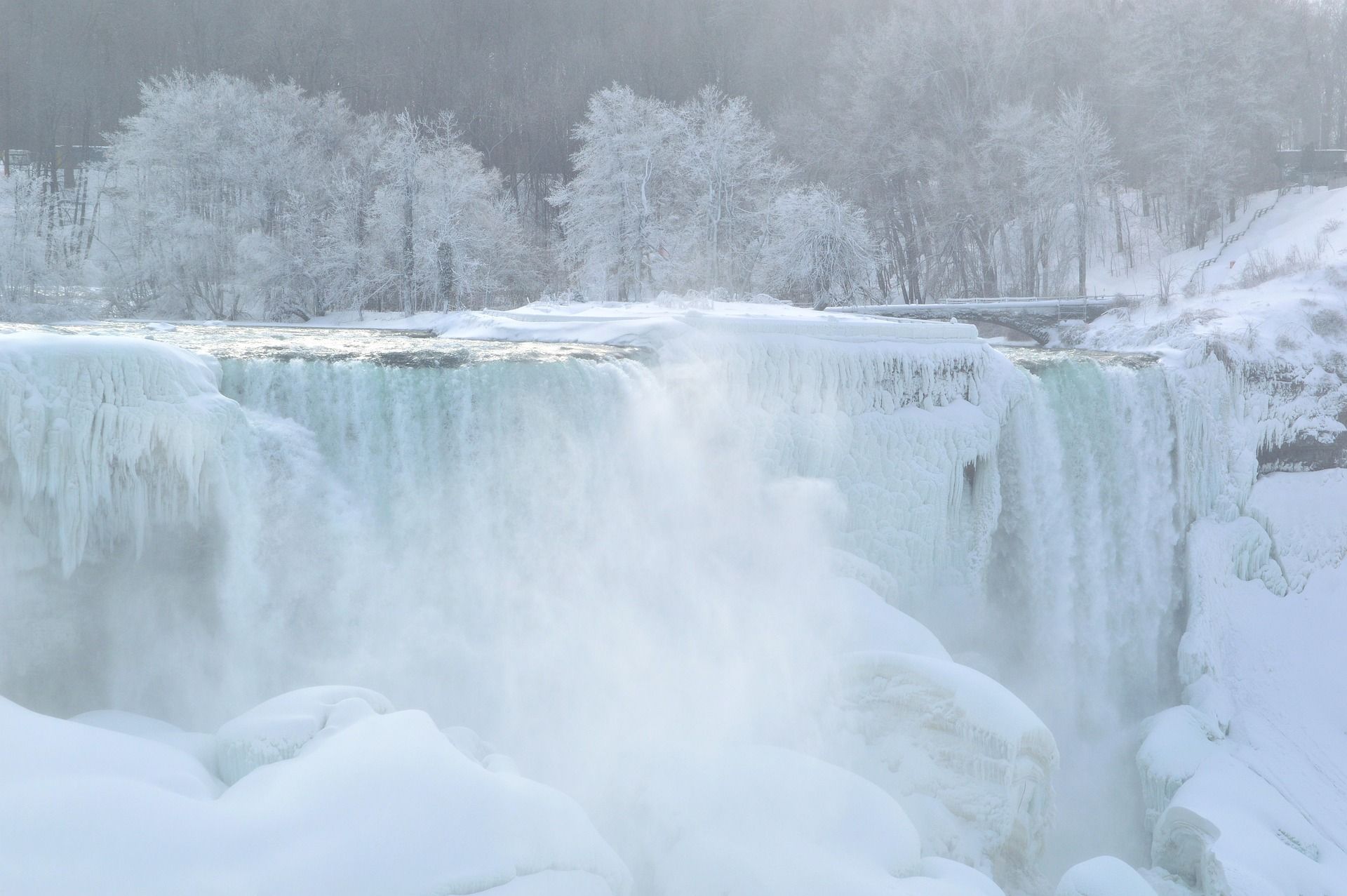 Niagara-Fall im Winter