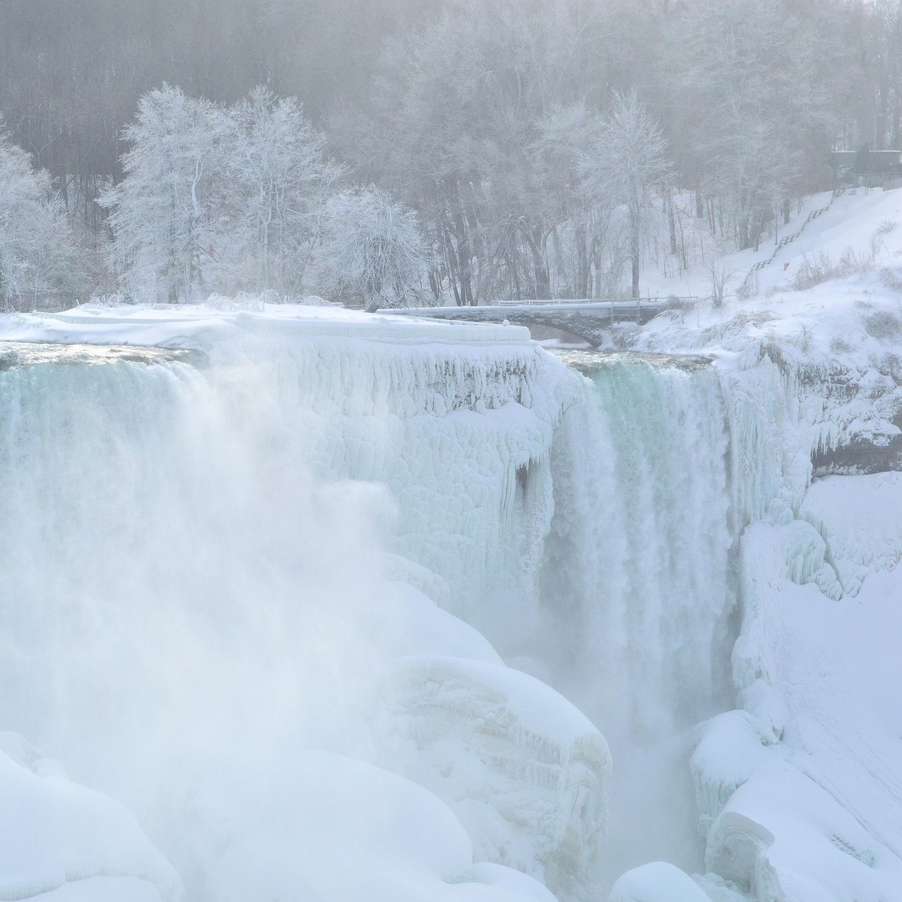 Niagarafall im Winter