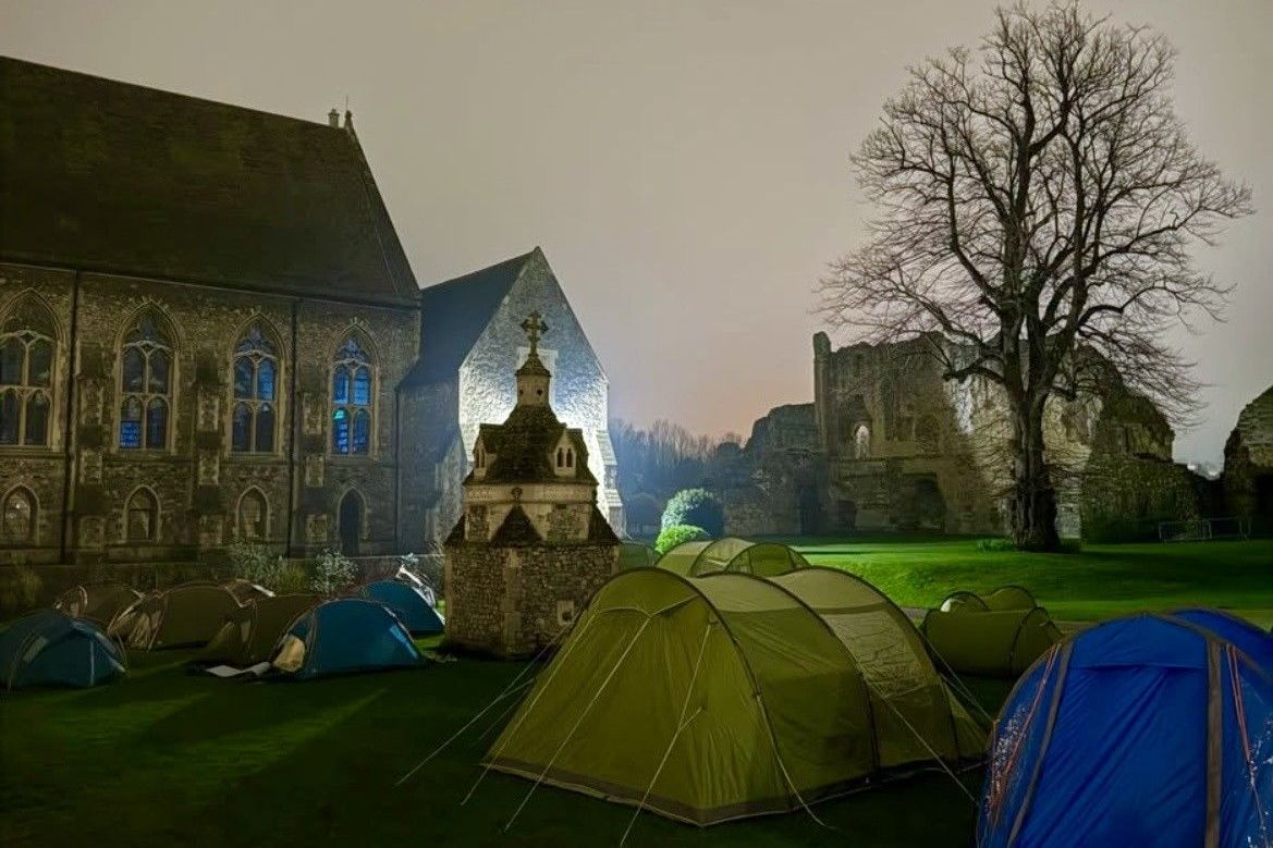 Wochenende King's Canterbury Zelten